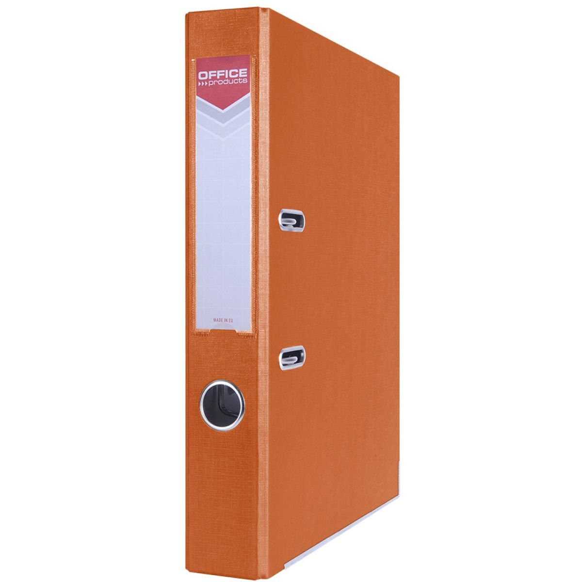 OFFICE products - ordner, voor A4, uit karton, rug van 5,5 cm, oranje