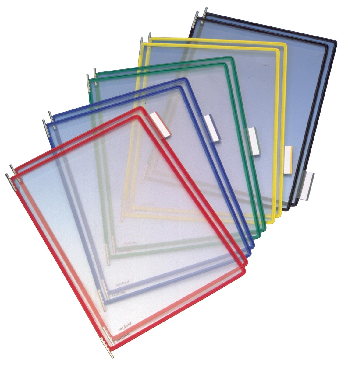 Tarifold - Panneau de visualisation A4 vertical assorti 10 pièces