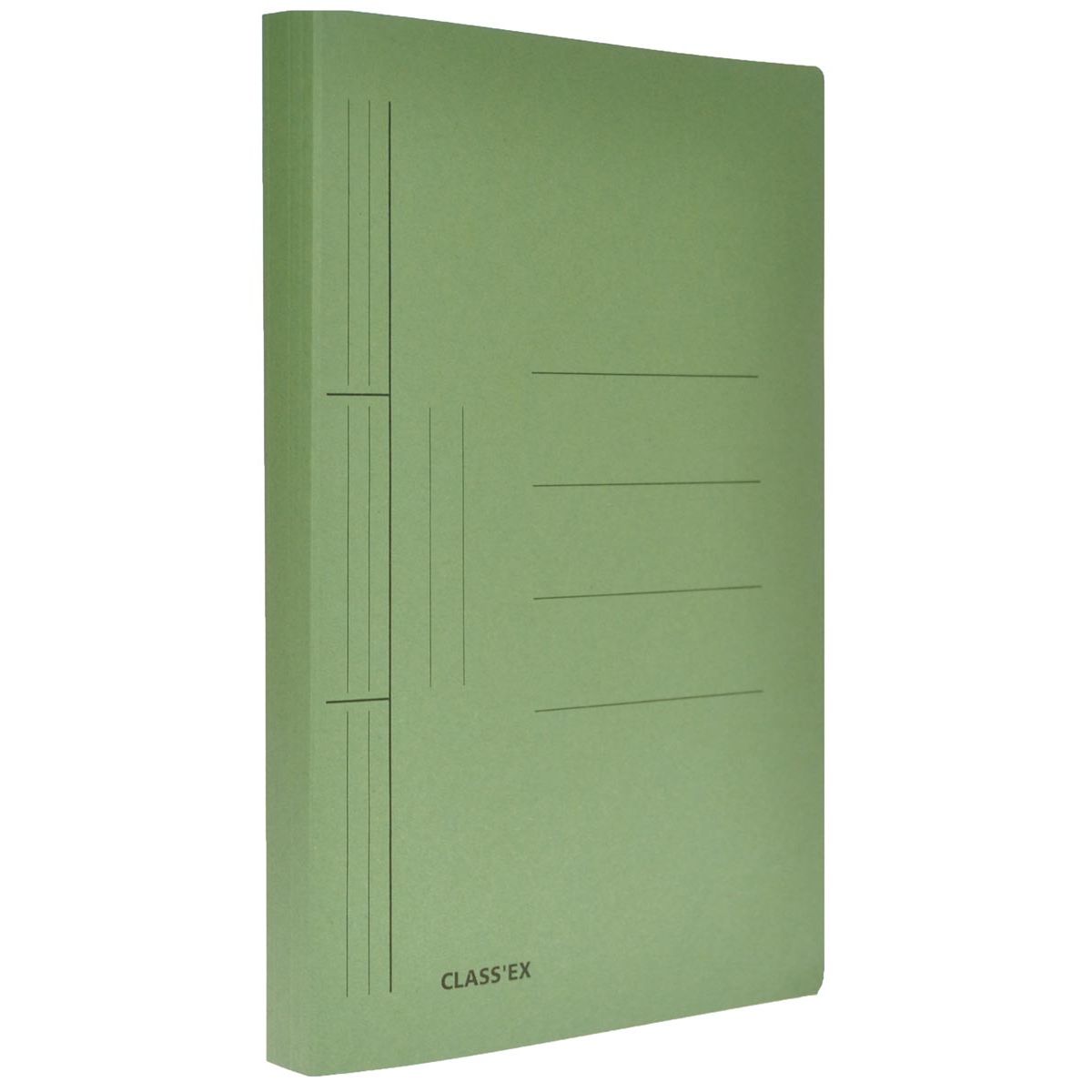 Classex - Dossier adhésif Class'ex, pi 25 x 32 cm (pour pi A4), vert