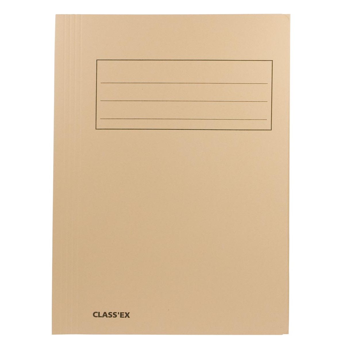 Classex - Classeur Class'ex 3 rabats pi 23,7 x 32 cm (pour pi A4), gemmes