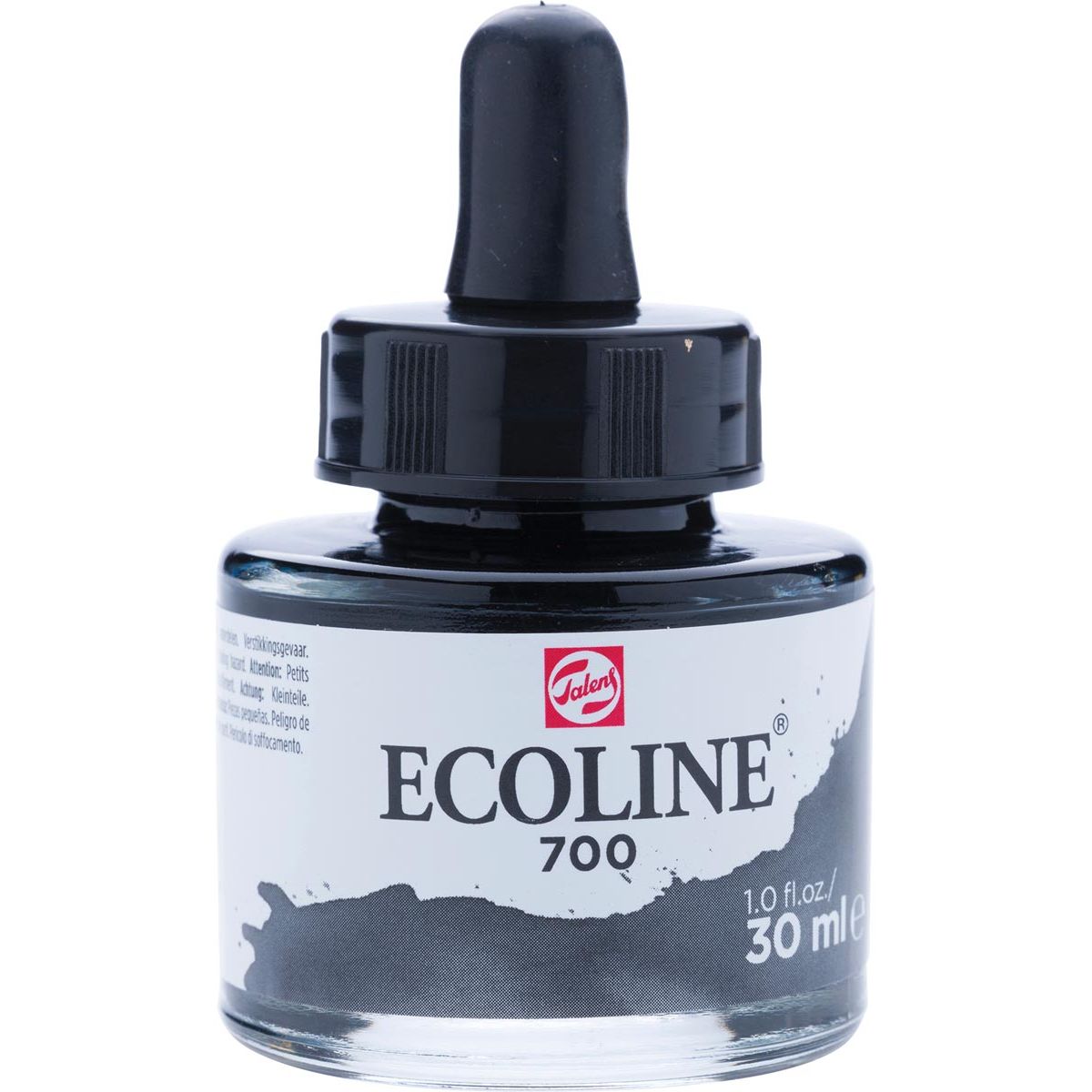 Talens - Ecoline waterverf flacon van 30 ml, zwart