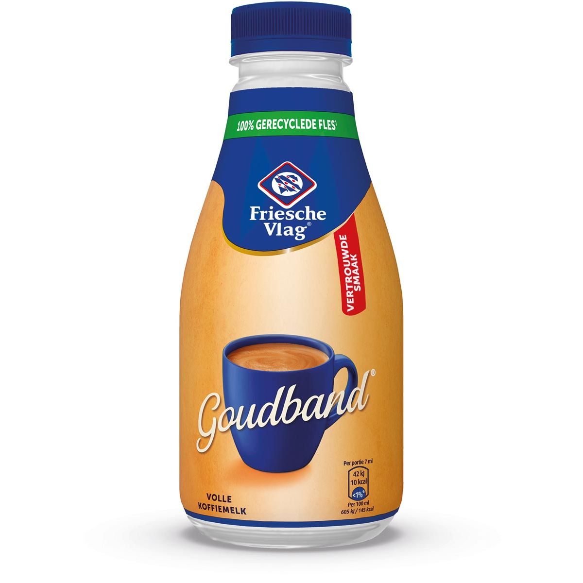 Friesche Vlag - Café au lait Goudband, bouteille de 300 ml