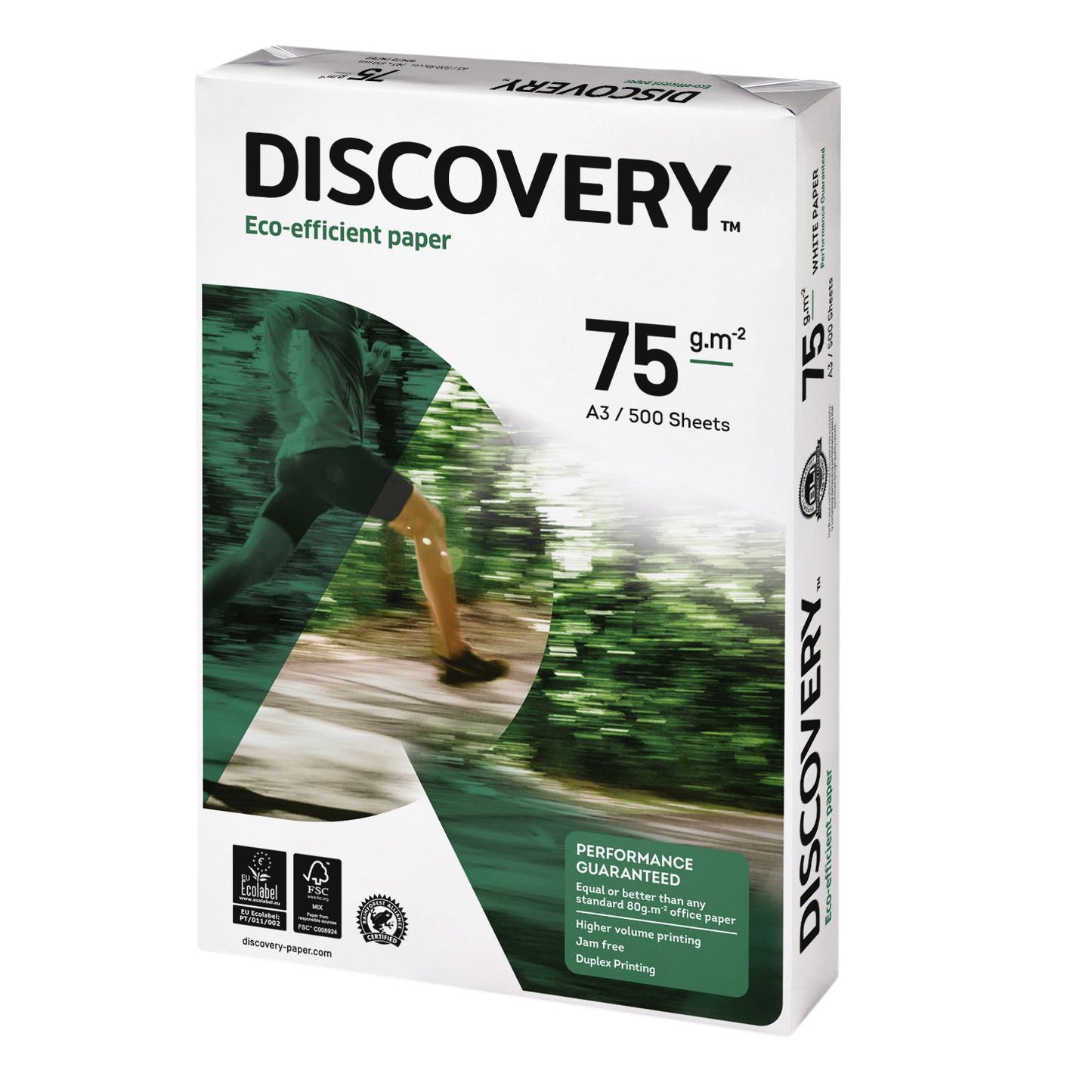 Discovery - Kopieerpapier A3 75gr wit 500 vel | 5 stuks