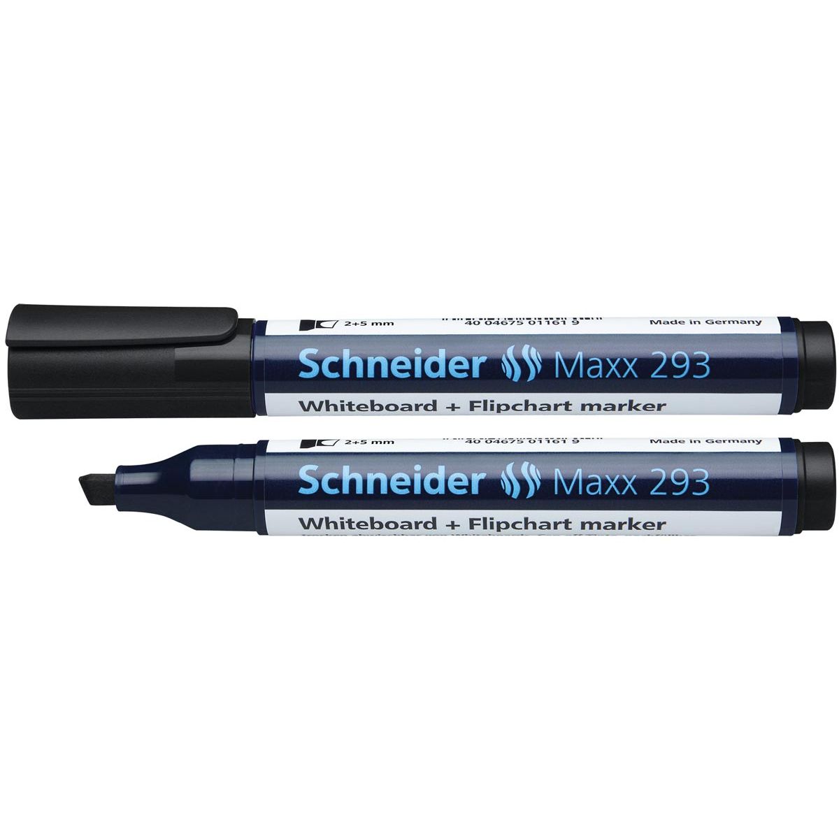 Schneider - tableau blanc + feutre pour paperboard Maxx 293 noir