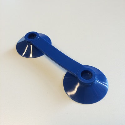 Klika - Saugnapf doppelt - Scheibenwischer - Blau