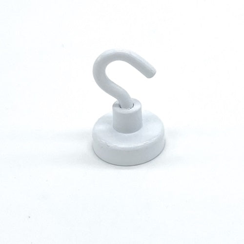 Klika - Aimant de plafond avec crochet blanc 20 mm 2 kg