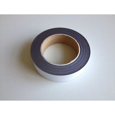 Klika - Magneetband wit rol 10 meter breed 15mm