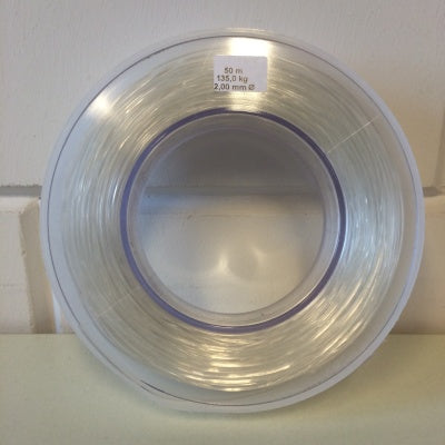 Klika - Nylondraad 2,0mm x 50 meter <135 kg