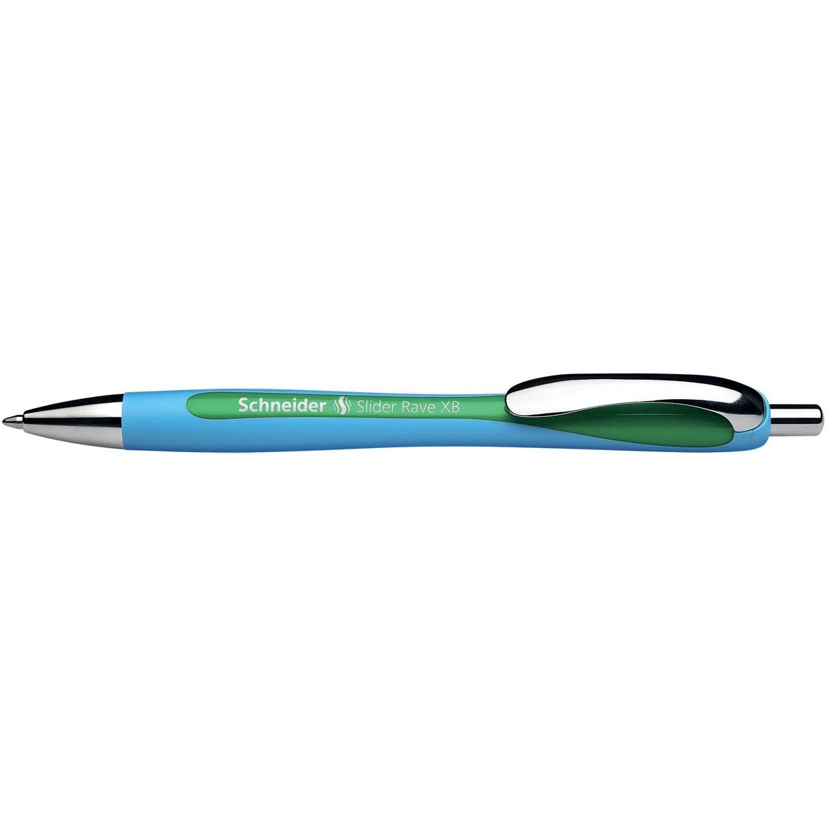 Schneider - Stylo à bille Slider Rave, extra large, vert