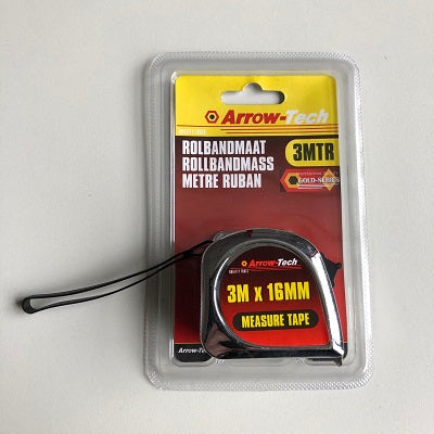 Klika - Mètre ruban longueur 300cm chromé