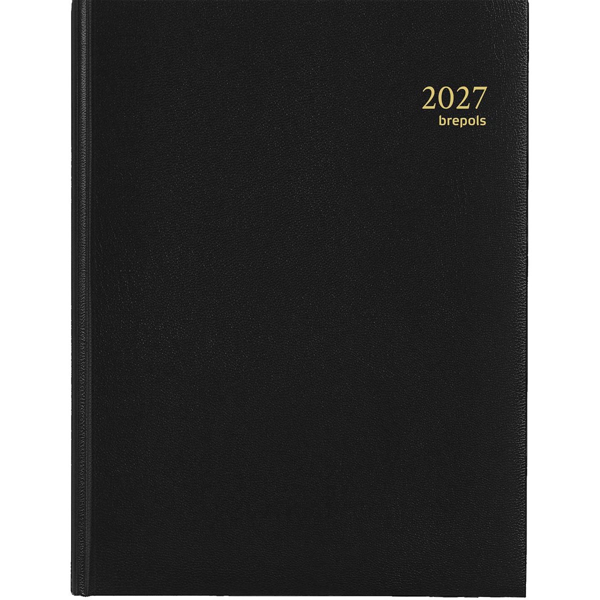 Brepols - Agenda 2026 Timing Lima 7 jours/2 pages quadrilingue noir