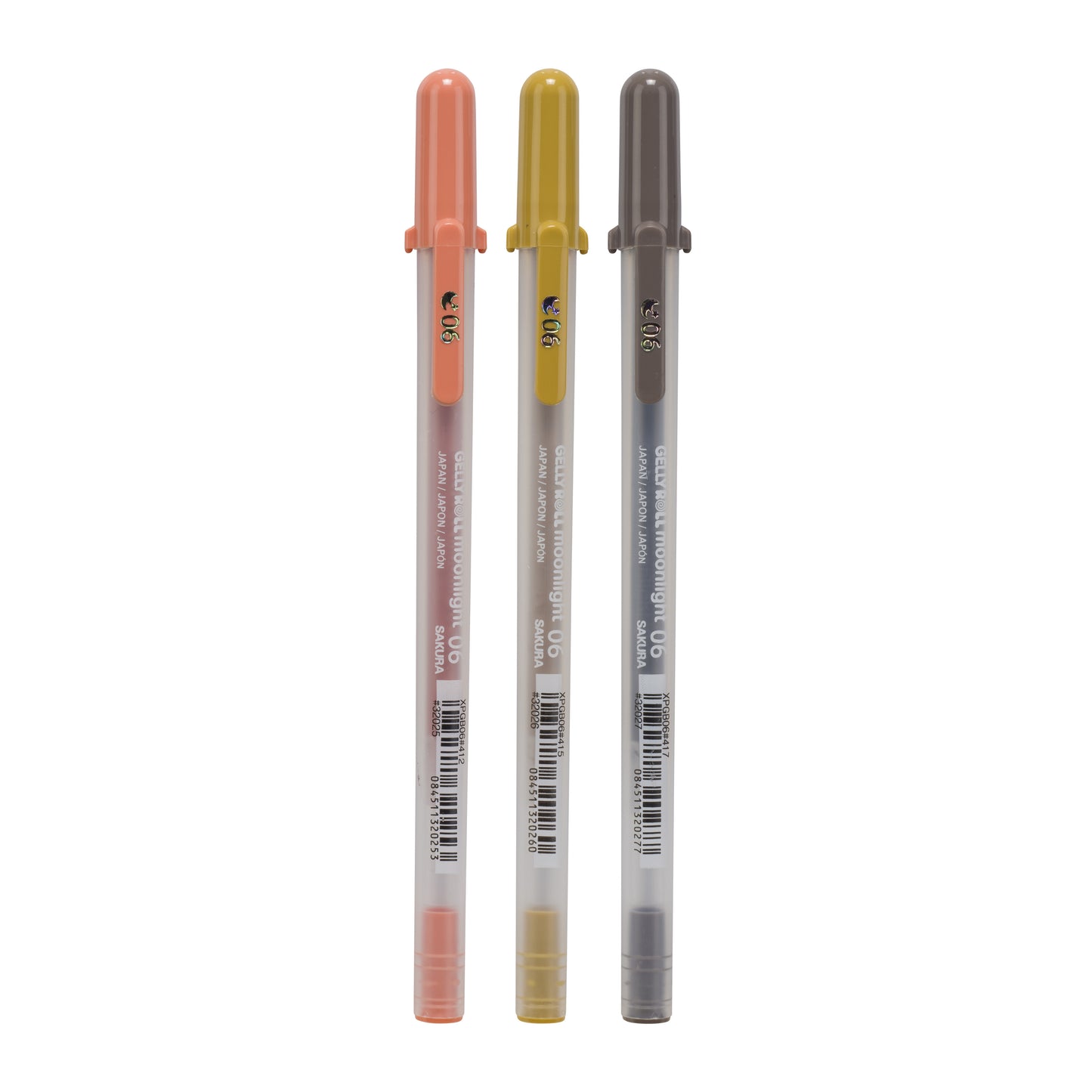 Sakura - Gel Writer Gelly Roll Moonlight 06 nature lot de 3 couleurs
