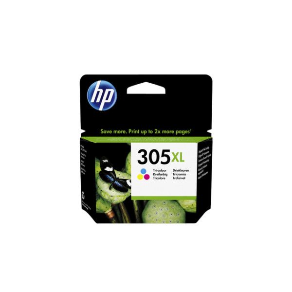 HP - Cartouche d'encre 3YM63AE 305XL 3 couleurs