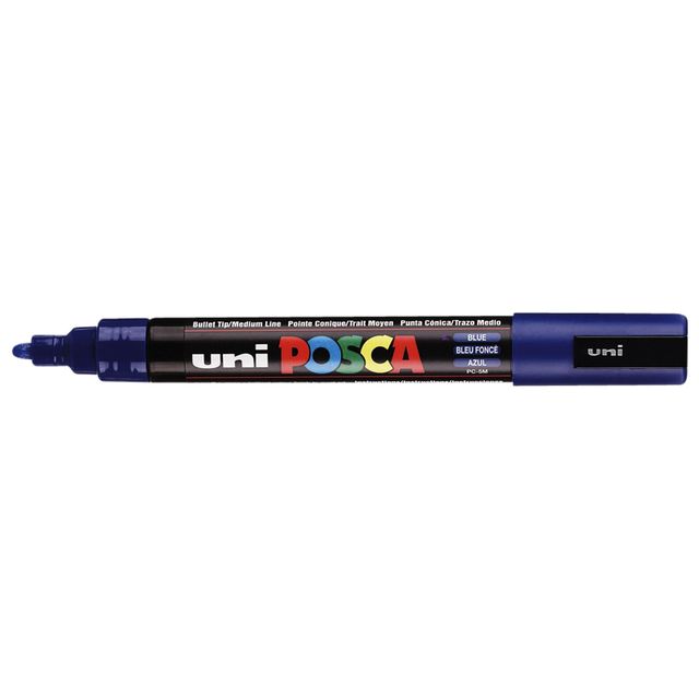 Posca - Paintmarker uni pc5m m donkerblauw