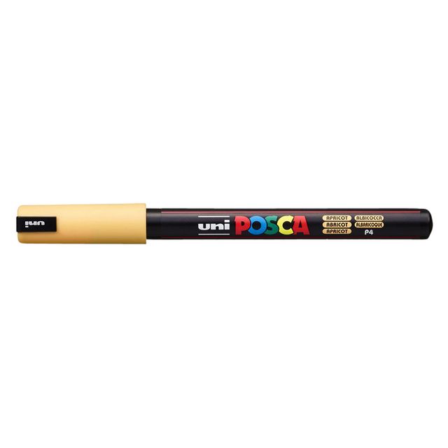 Posca - Paintmarker Uni PC1MR extra fin abricot | 6 pièces