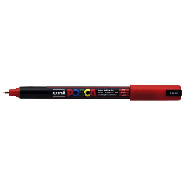 Posca - Marqueur Uni PC1MR extra fin rouge