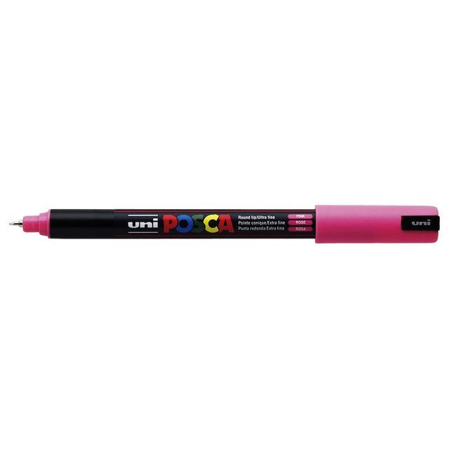 Posca - Marqueur Uni PC1MR extra fin rose | 12 pièces