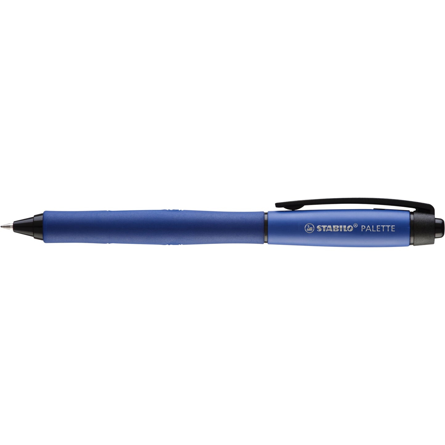Stabilo - PALETTE, rollerball met drukmechanisme, blauw, lijnbreedte F (0.4 mm), 10 stuks, blauw schrijvend | 10 stuks