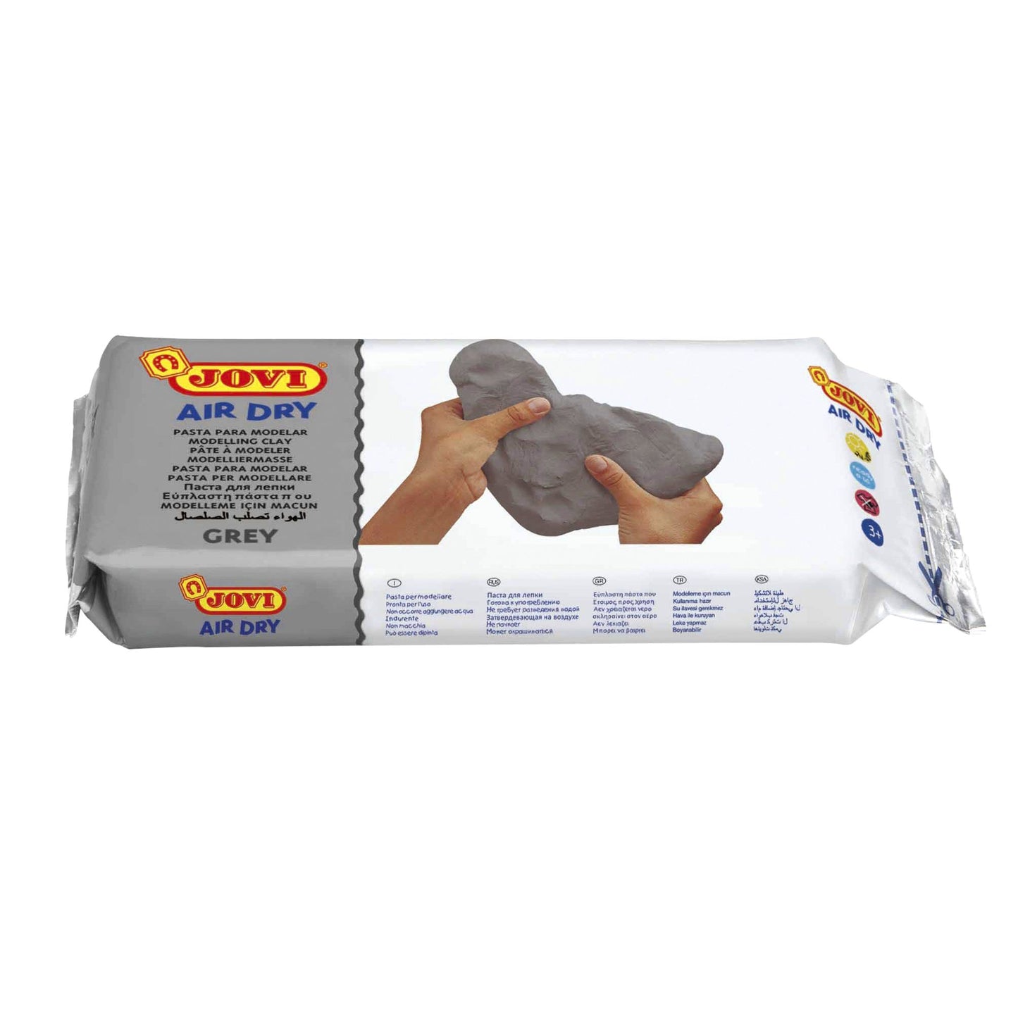 JOVI - Argile sèche à l'air libre 1kg grise