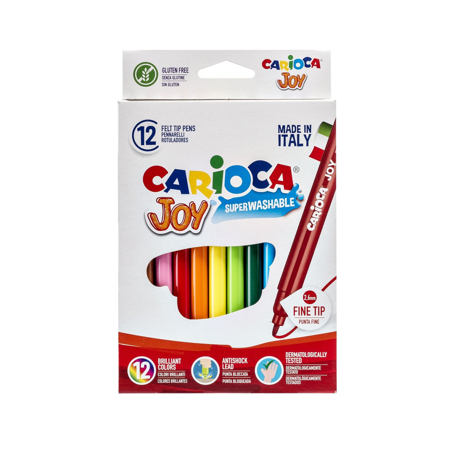 Carioca - Viltstift joy assorti 12st | 48 stuks