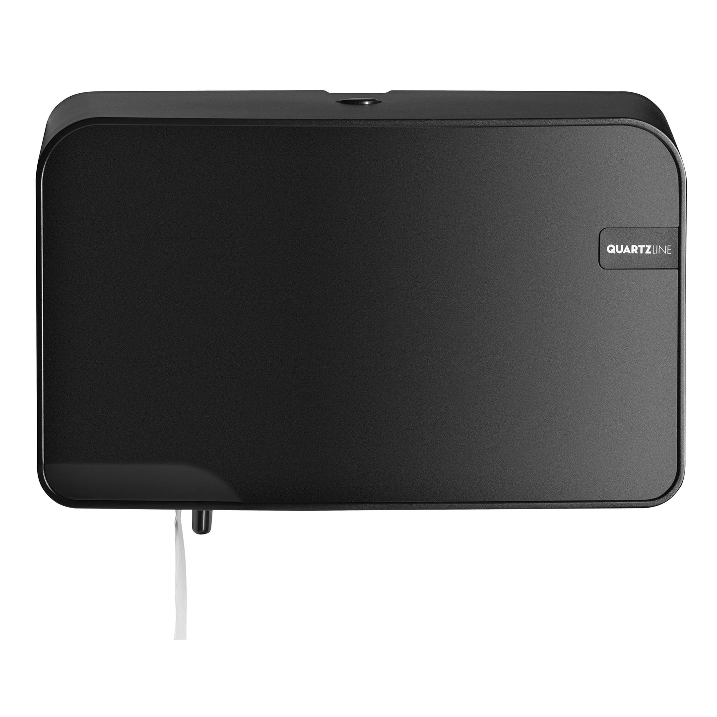 QuartzLine - Toilettenpapierspender Q2 klein Duo schwarz 441052