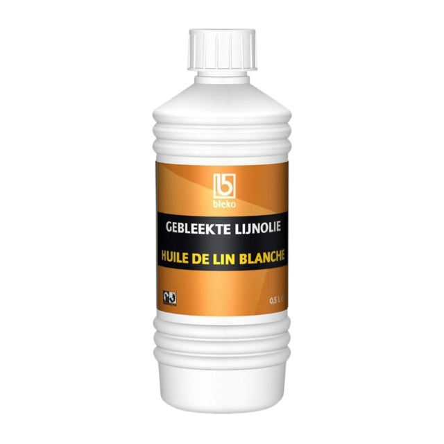 Bleko - Huile de lin blanchie 500ml | 8 pièces