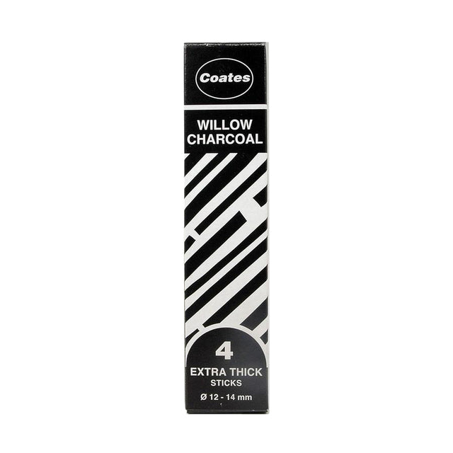 Coates - Charbon 12-14mm boîte de 4 pièces