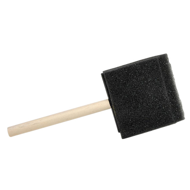 Conda - Foambrush 1 25 mm 12 stuks hout