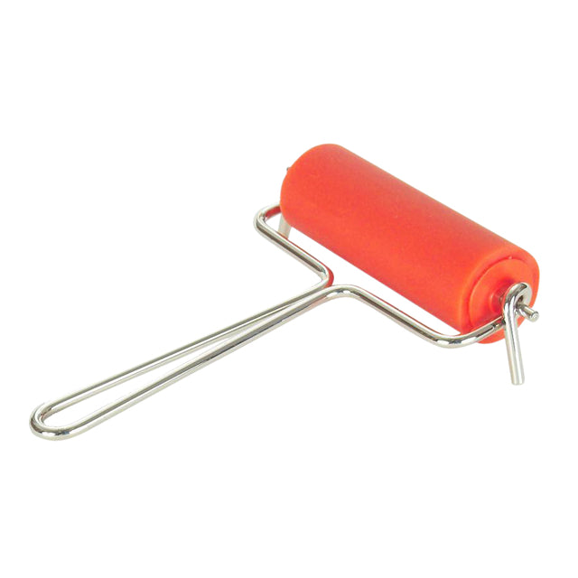 Abig - Andruckrolle 90mm Metall