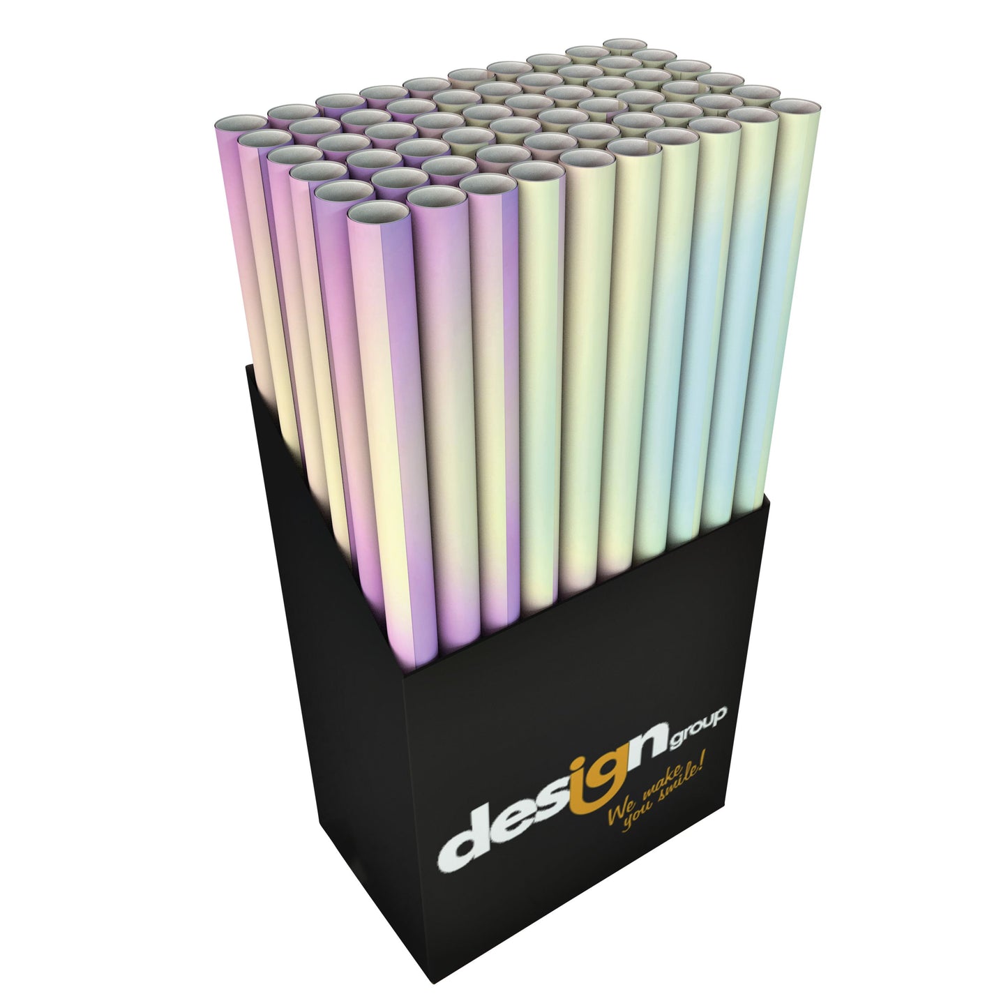 IG design - Film d'emballage feuille irisée 300x70cm