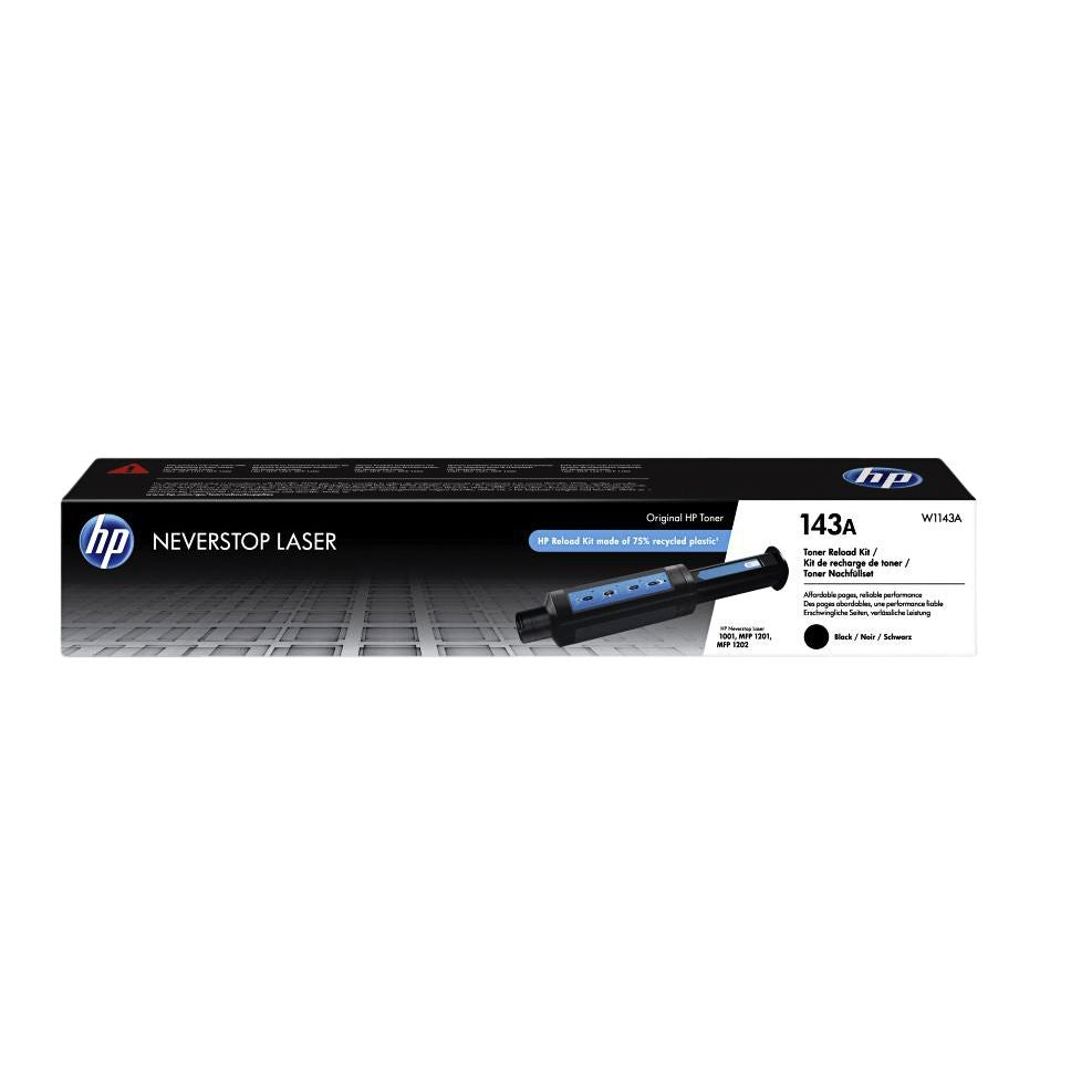 HP - Cartouche de recharge w1143a 143a noir