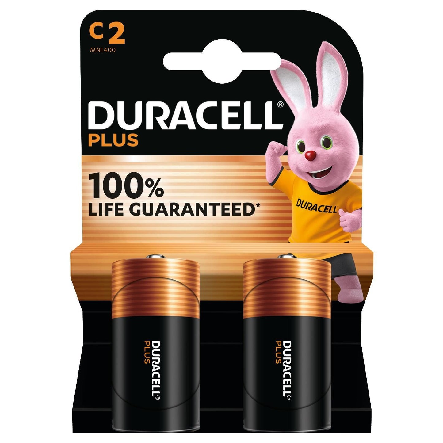 Duracell - Batterie Plus 2x C