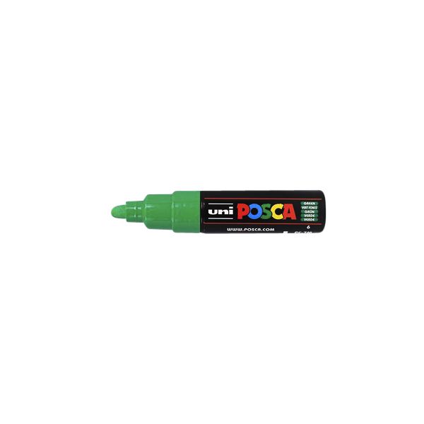 Posca - Marqueur Uni PC7M large vert foncé | 6 pièces