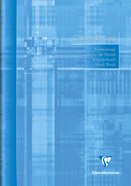 Clairefontaine - Cahier de points enseignants A4 72 pages 110gr multilingue assorti | 10 pièces