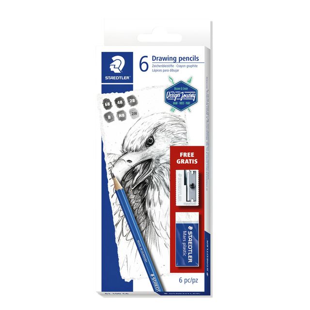 Staedtler - Potlood mars lumograph ass hardheden