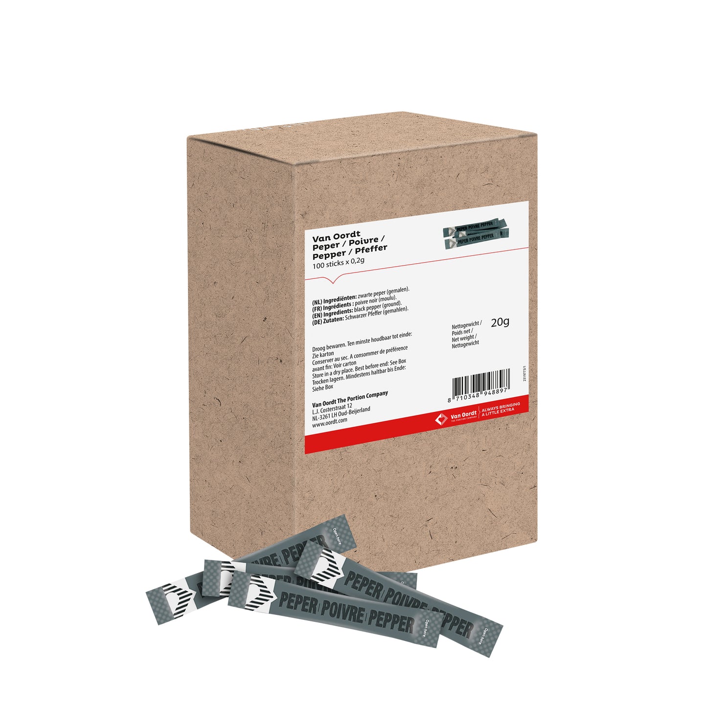 Van Oordt - Peperstick 100 stuks