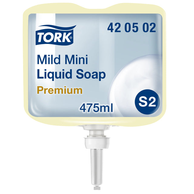 Tork - Handzeep S2 klein vloeibaar 475ml 420502 | 8 stuks