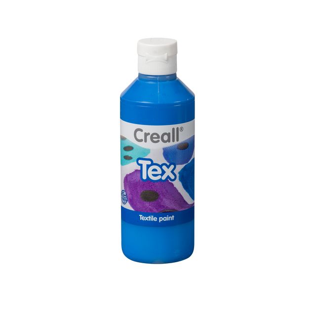 Creall - Textielverf Tex blauw 250ml | 6 stuks