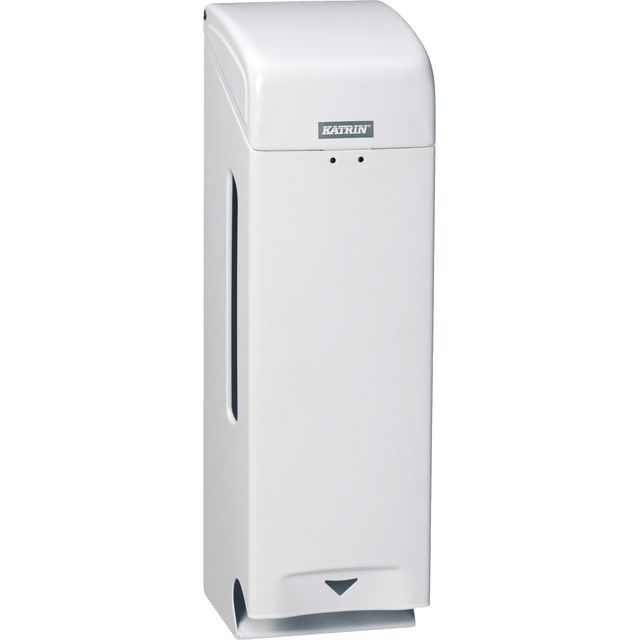 Katrin - Distributeur de papier toilette trois rouleaux métal blanc 984503