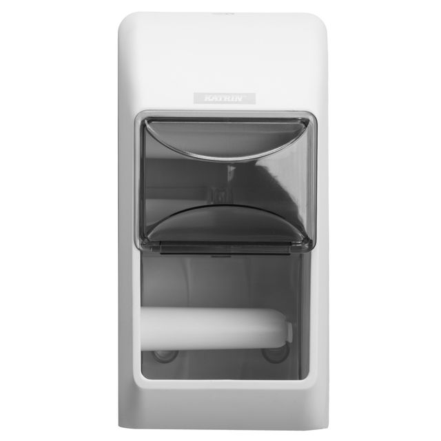 Katrin - Toiletpapierdispenser duo wit 92384