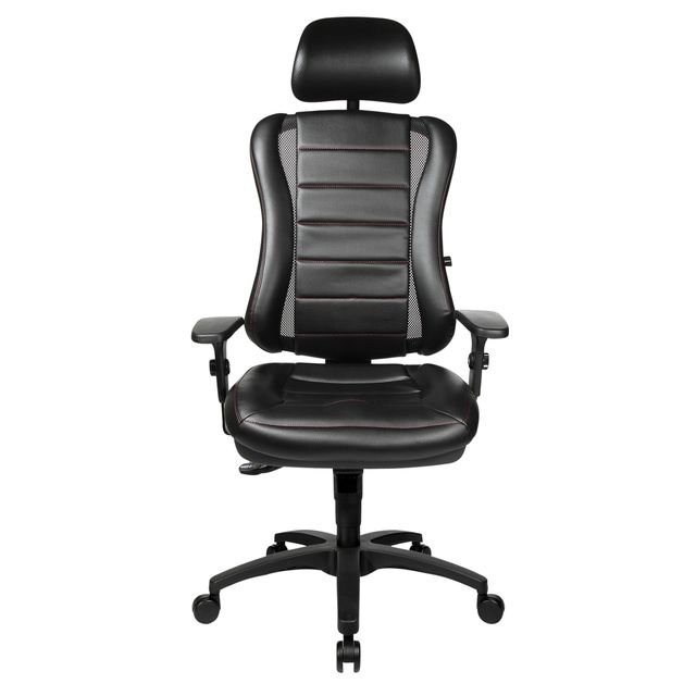 Topstar - Bureaustoel top head point rs zwart