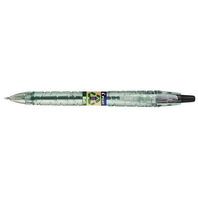 Pilot - Balpen Begreen B2P EcoBall medium zwart