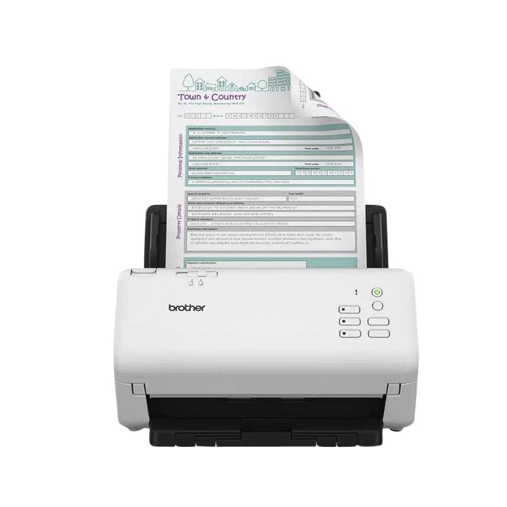 Brother - ADS-4300N scanner ADF-scanner 600 x 600 DPI A4 Zwart, Wit