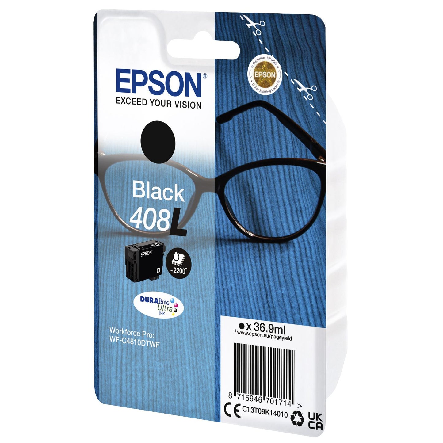 Epson - Inktcartridge t09k140 408l zwart