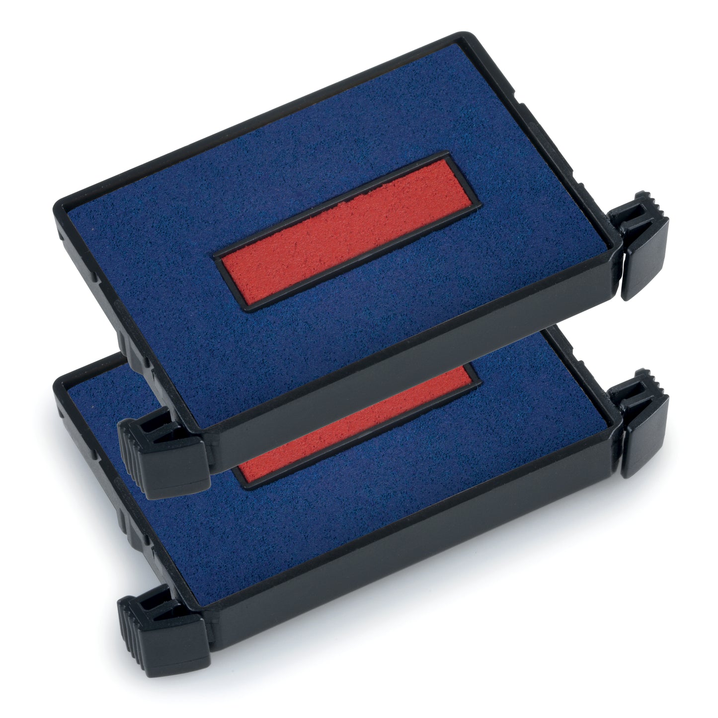 Trodat - Tampon encreur Printy 6/4750 2 pièces bleu et rouge