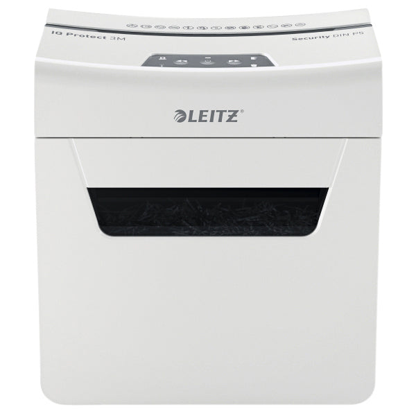 Leitz - Destructeur de papier IQ Protect P5 détruit