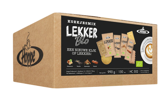 Hoppe - Koekjes Lekker Bio koekjesmix 150 pièces