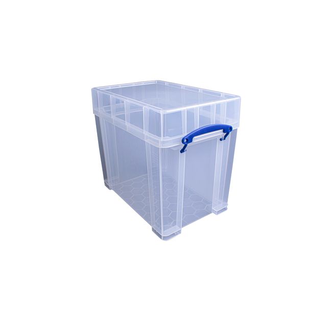 Really Useful - Boîte de rangement 19 litres 395x255x330mm transparent blanc