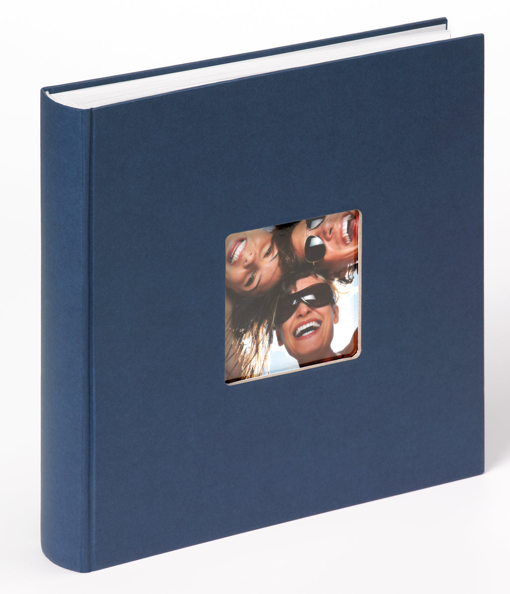 Walther design - Album photo design Fun 30x30cm 50 feuilles bleu