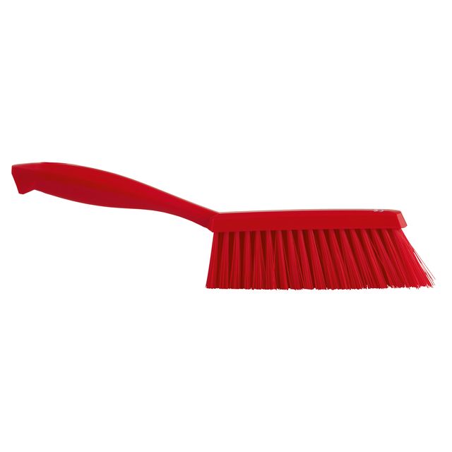 Vikan - Balayeuse à main fibre moyenne 330mm rouge